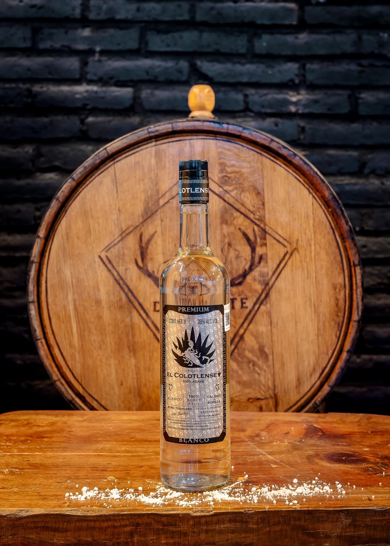 Tequila Blanco Destiladora del Norte de Tequilitros